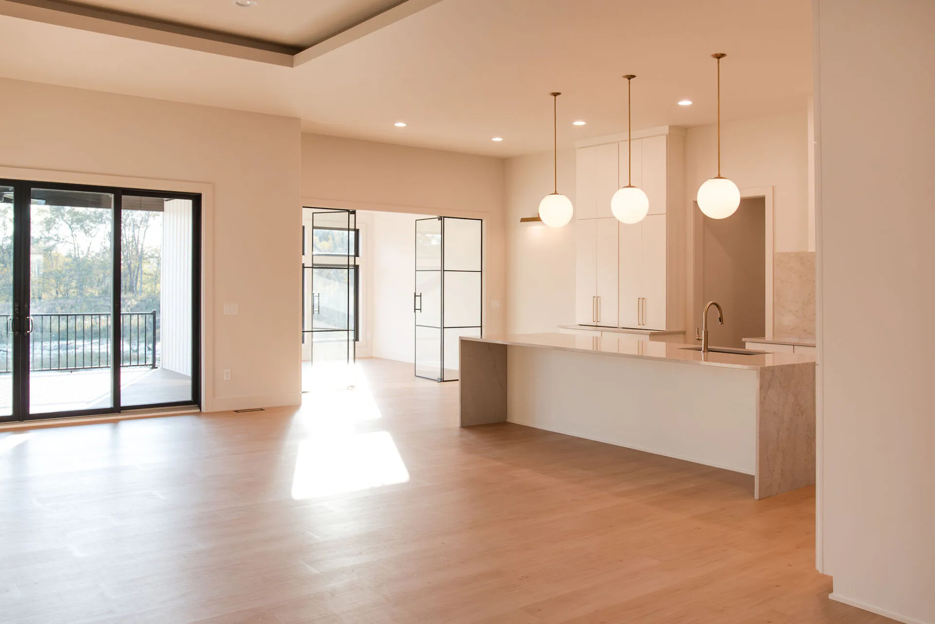 Matt Mozzie Painting- New Construction Kitchens expertly painted